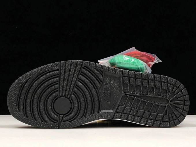 Chep Onekick Orange-Fir High SoleFly Jordan OG Air 1 Team AV3905-038 Black x Retro 0708